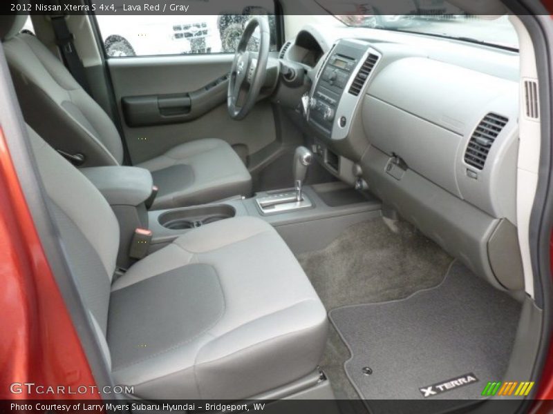  2012 Xterra S 4x4 Gray Interior