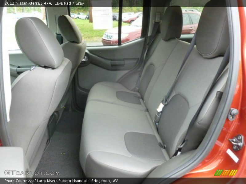 Rear Seat of 2012 Xterra S 4x4