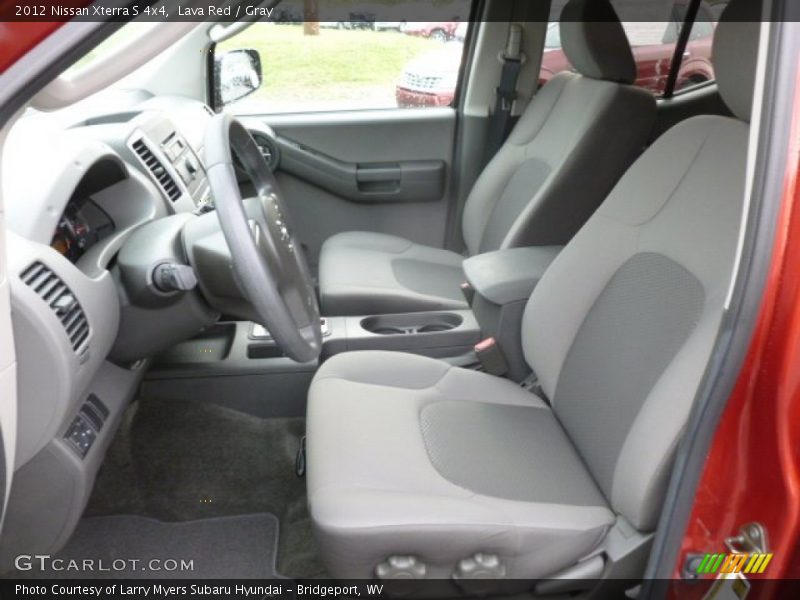  2012 Xterra S 4x4 Gray Interior