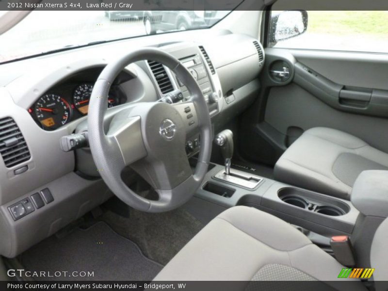 Gray Interior - 2012 Xterra S 4x4 