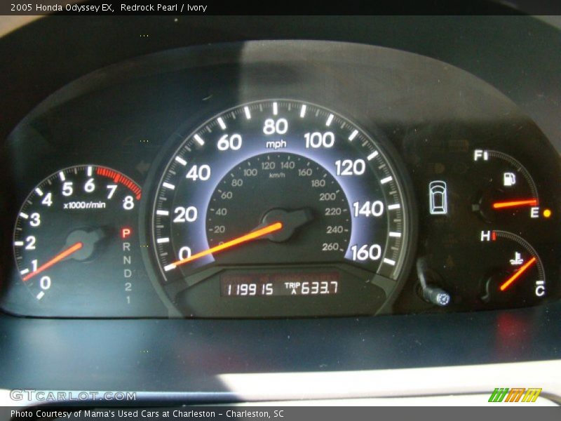 Redrock Pearl / Ivory 2005 Honda Odyssey EX