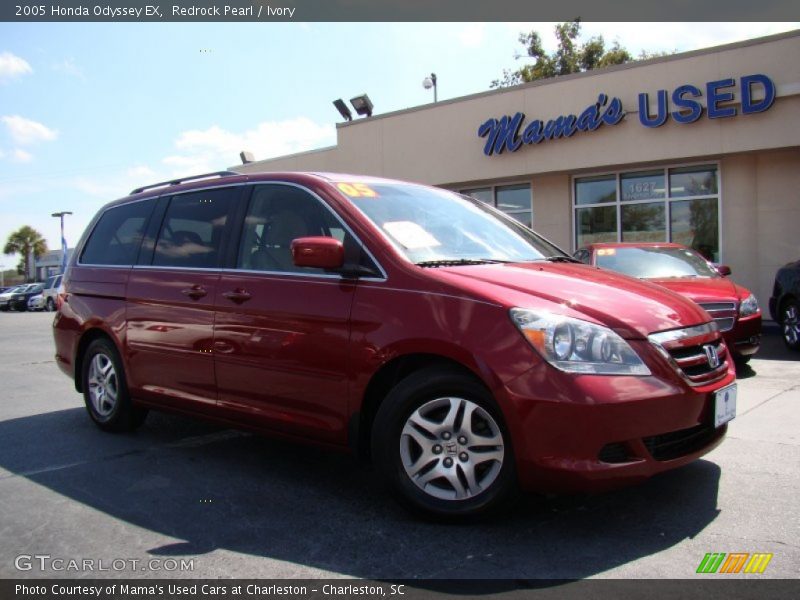 Redrock Pearl / Ivory 2005 Honda Odyssey EX