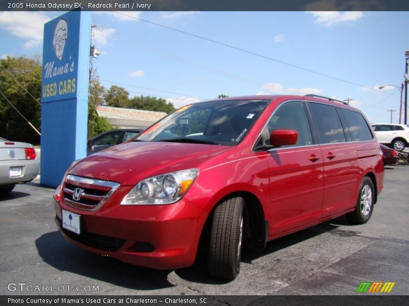 Redrock Pearl / Ivory 2005 Honda Odyssey EX
