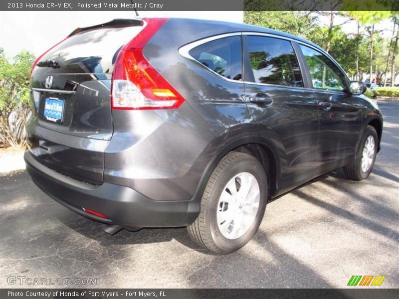 Polished Metal Metallic / Gray 2013 Honda CR-V EX