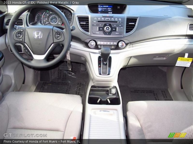 Polished Metal Metallic / Gray 2013 Honda CR-V EX
