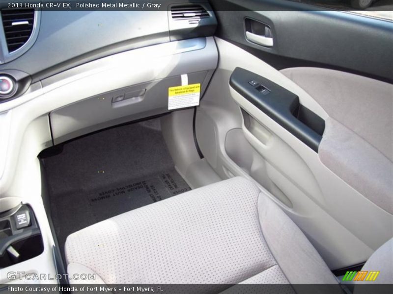 Polished Metal Metallic / Gray 2013 Honda CR-V EX
