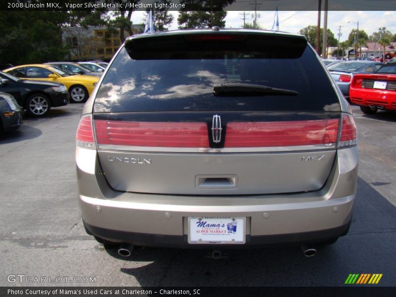 Vapor Silver Metallic / Medium Light Stone 2008 Lincoln MKX