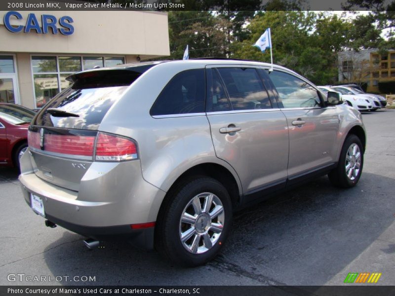 Vapor Silver Metallic / Medium Light Stone 2008 Lincoln MKX