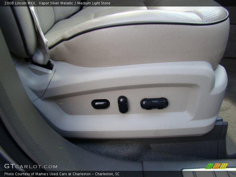 Vapor Silver Metallic / Medium Light Stone 2008 Lincoln MKX