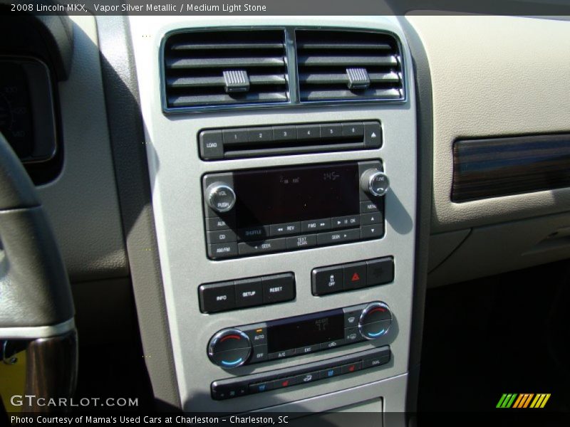 Vapor Silver Metallic / Medium Light Stone 2008 Lincoln MKX