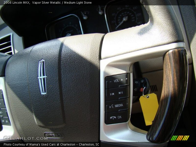 Vapor Silver Metallic / Medium Light Stone 2008 Lincoln MKX