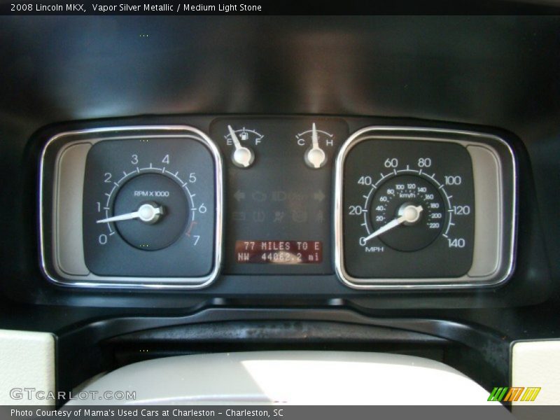 Vapor Silver Metallic / Medium Light Stone 2008 Lincoln MKX