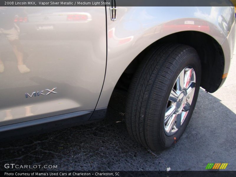 Vapor Silver Metallic / Medium Light Stone 2008 Lincoln MKX