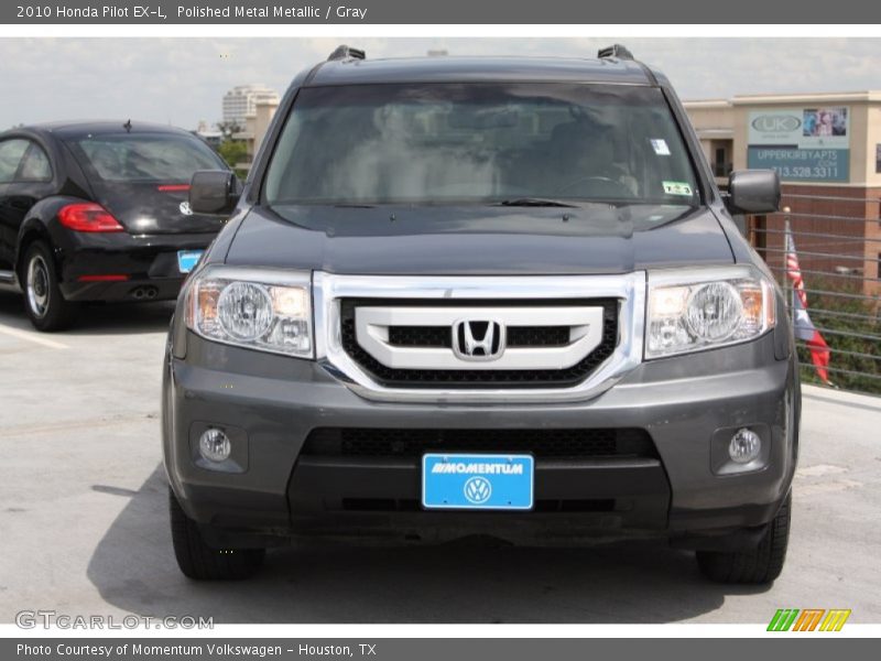 Polished Metal Metallic / Gray 2010 Honda Pilot EX-L