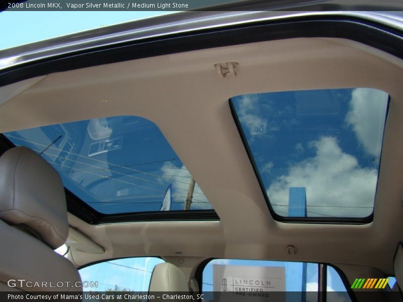Vapor Silver Metallic / Medium Light Stone 2008 Lincoln MKX