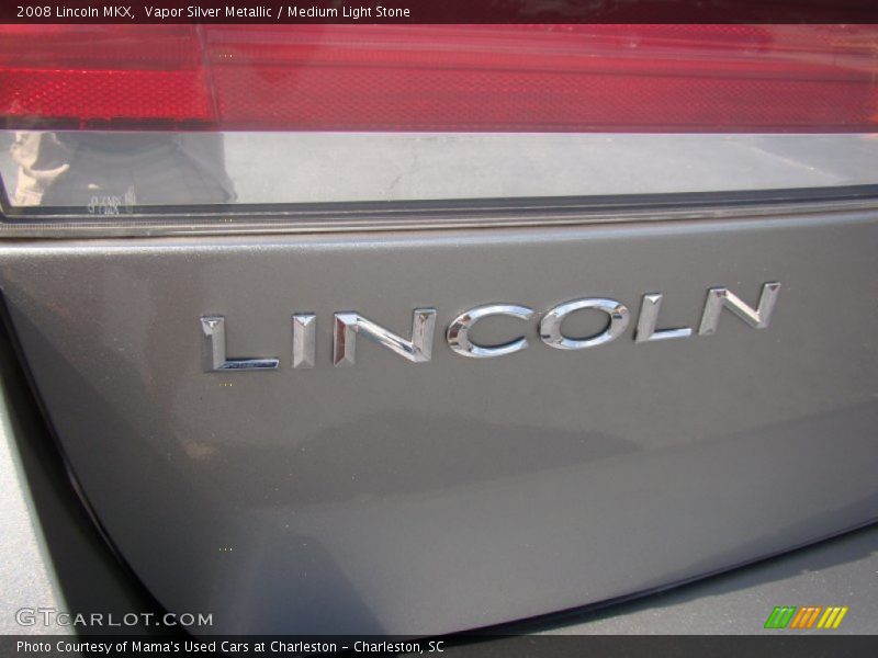 Vapor Silver Metallic / Medium Light Stone 2008 Lincoln MKX