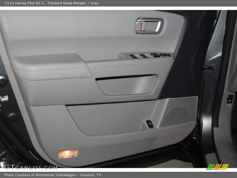 Polished Metal Metallic / Gray 2010 Honda Pilot EX-L
