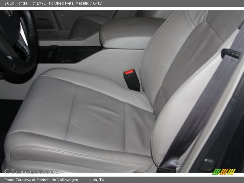 Polished Metal Metallic / Gray 2010 Honda Pilot EX-L