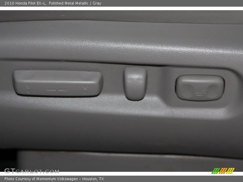 Polished Metal Metallic / Gray 2010 Honda Pilot EX-L