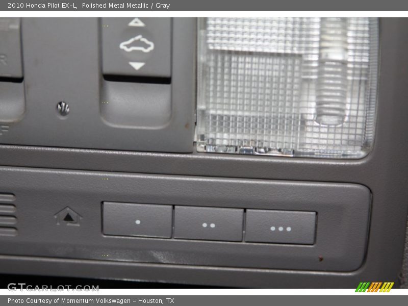 Polished Metal Metallic / Gray 2010 Honda Pilot EX-L