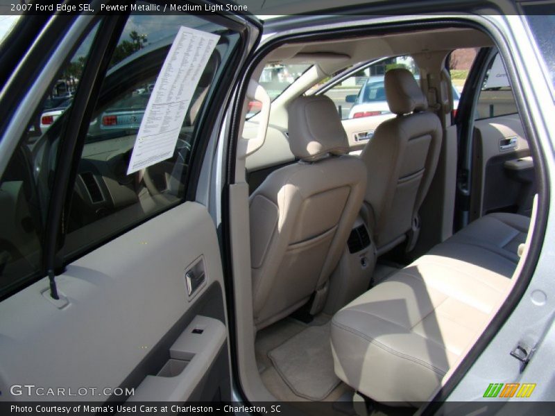 Pewter Metallic / Medium Light Stone 2007 Ford Edge SEL