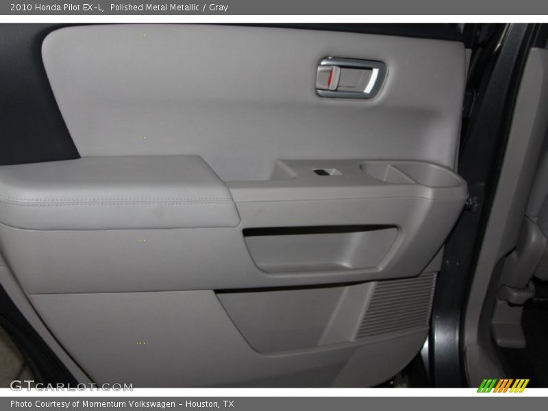 Polished Metal Metallic / Gray 2010 Honda Pilot EX-L