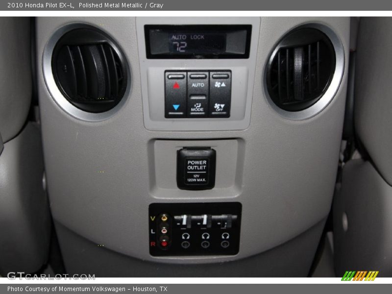 Polished Metal Metallic / Gray 2010 Honda Pilot EX-L