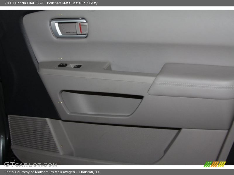 Polished Metal Metallic / Gray 2010 Honda Pilot EX-L