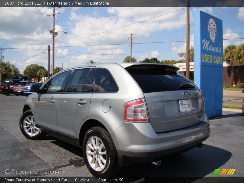 Pewter Metallic / Medium Light Stone 2007 Ford Edge SEL