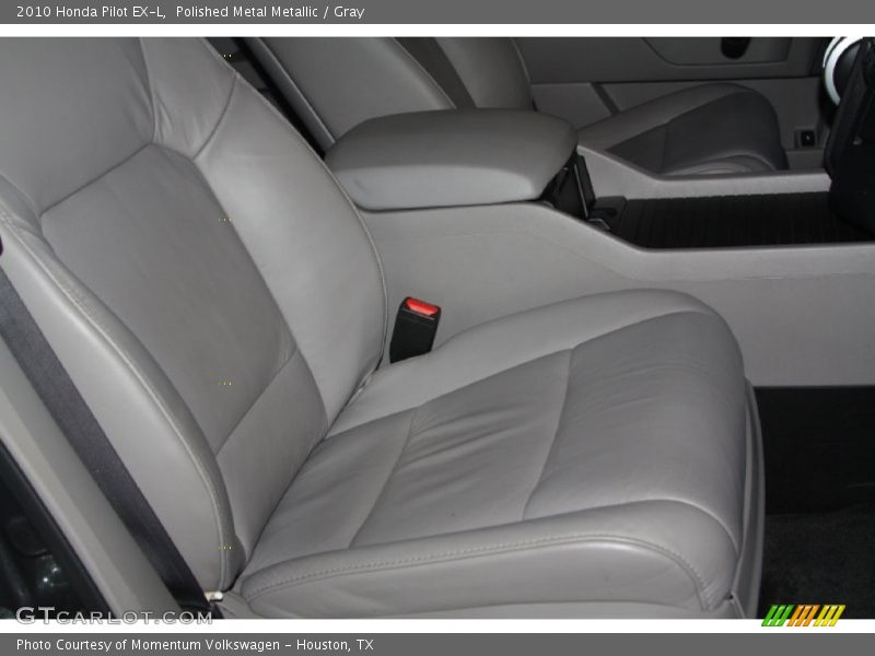 Polished Metal Metallic / Gray 2010 Honda Pilot EX-L