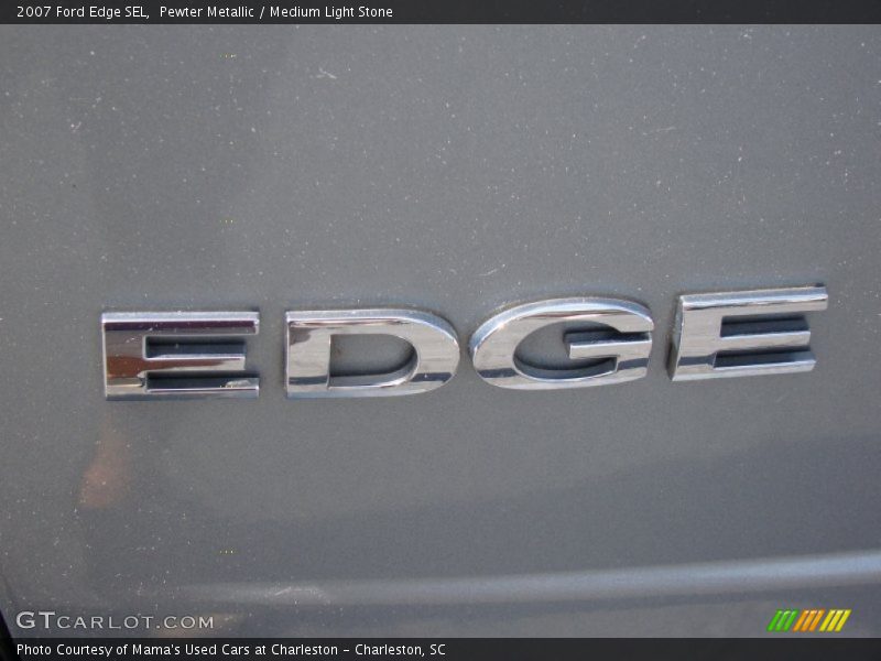 Pewter Metallic / Medium Light Stone 2007 Ford Edge SEL