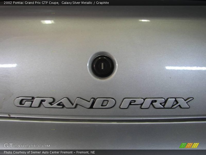 Galaxy Silver Metallic / Graphite 2002 Pontiac Grand Prix GTP Coupe