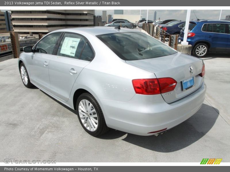 Reflex Silver Metallic / Titan Black 2013 Volkswagen Jetta TDI Sedan