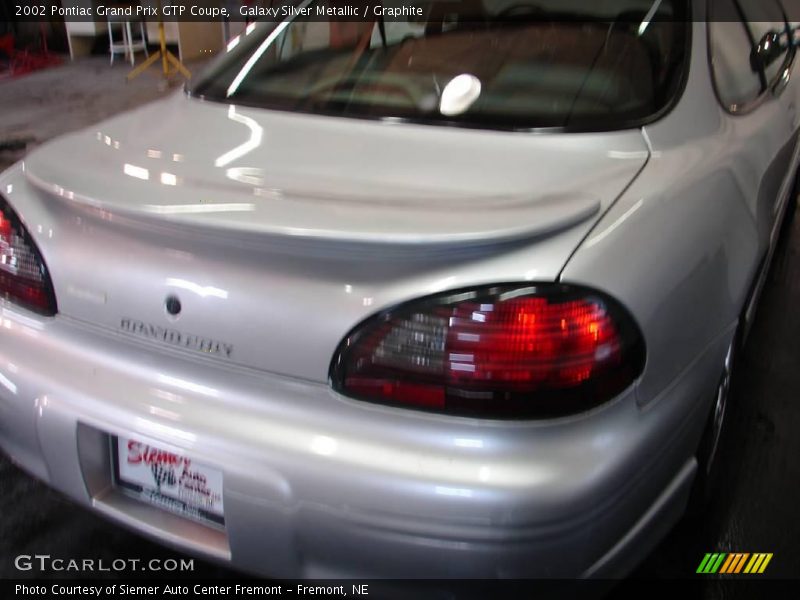 Galaxy Silver Metallic / Graphite 2002 Pontiac Grand Prix GTP Coupe