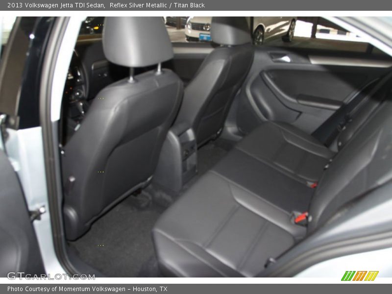 Reflex Silver Metallic / Titan Black 2013 Volkswagen Jetta TDI Sedan