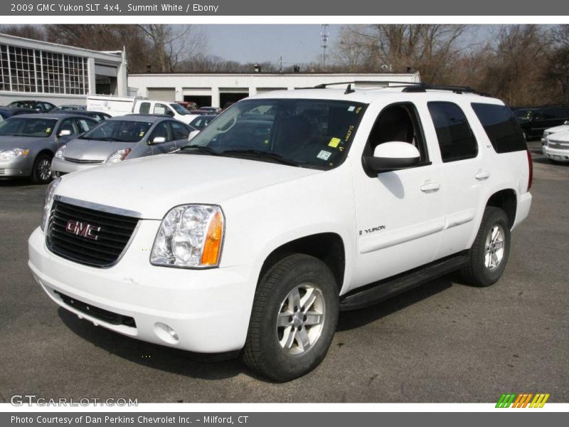 Summit White / Ebony 2009 GMC Yukon SLT 4x4