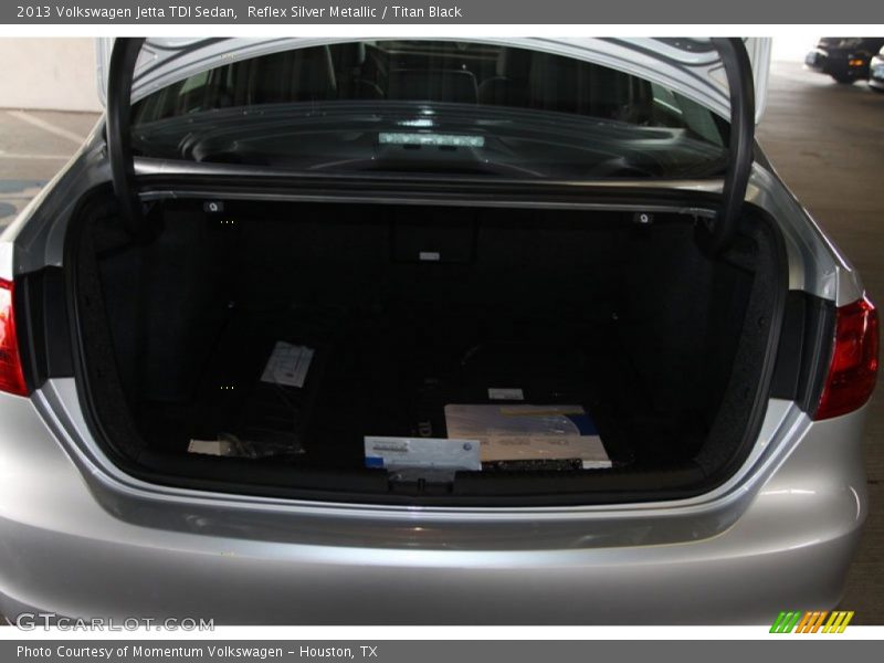 Reflex Silver Metallic / Titan Black 2013 Volkswagen Jetta TDI Sedan