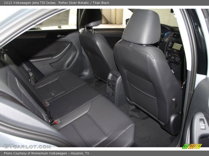 Reflex Silver Metallic / Titan Black 2013 Volkswagen Jetta TDI Sedan