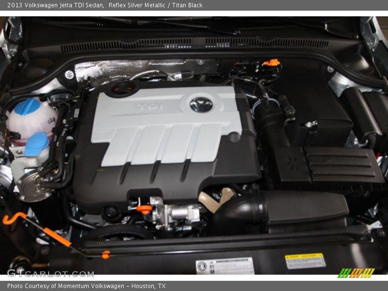 Reflex Silver Metallic / Titan Black 2013 Volkswagen Jetta TDI Sedan