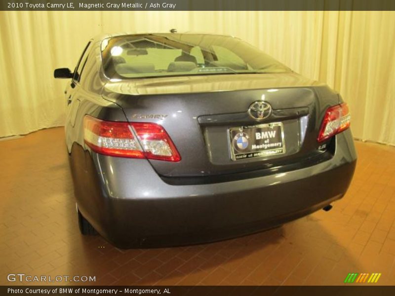 Magnetic Gray Metallic / Ash Gray 2010 Toyota Camry LE