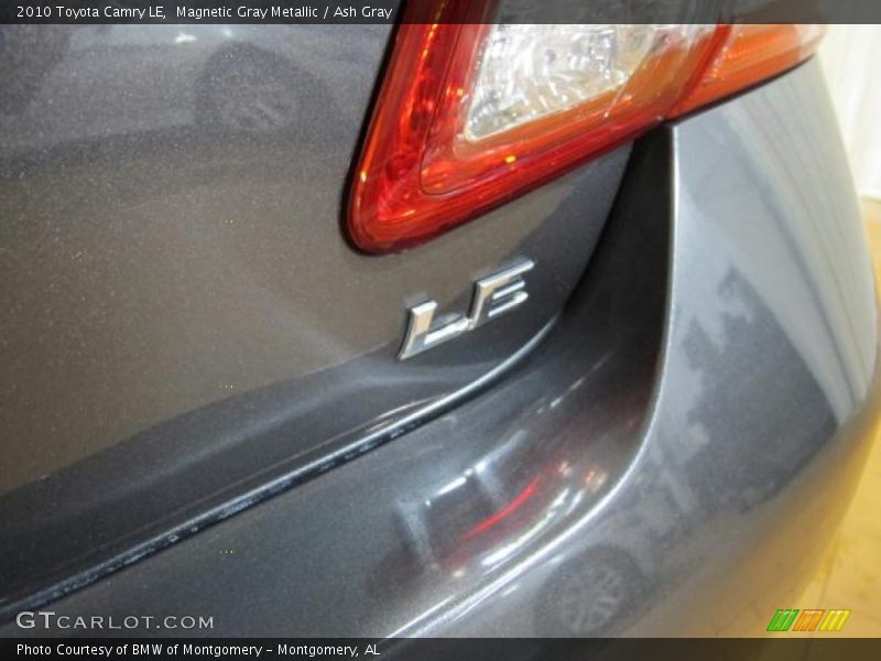 Magnetic Gray Metallic / Ash Gray 2010 Toyota Camry LE