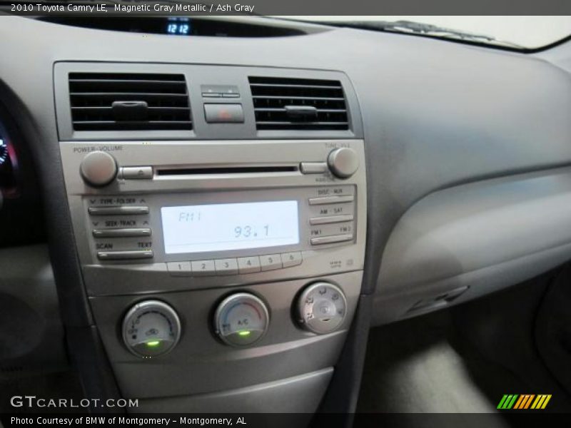 Magnetic Gray Metallic / Ash Gray 2010 Toyota Camry LE