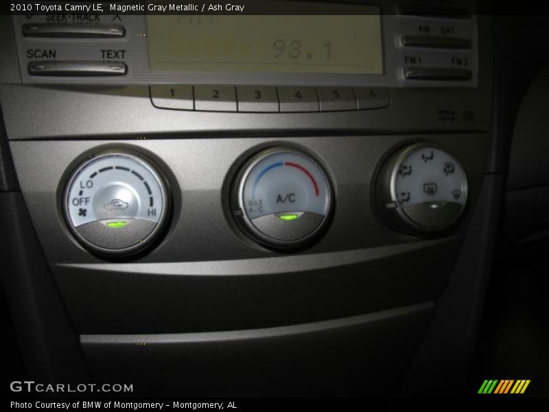 Magnetic Gray Metallic / Ash Gray 2010 Toyota Camry LE