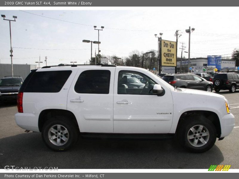 Summit White / Ebony 2009 GMC Yukon SLT 4x4