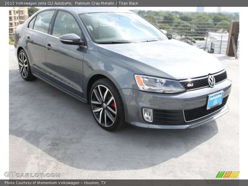 Platinum Gray Metallic / Titan Black 2013 Volkswagen Jetta GLI Autobahn