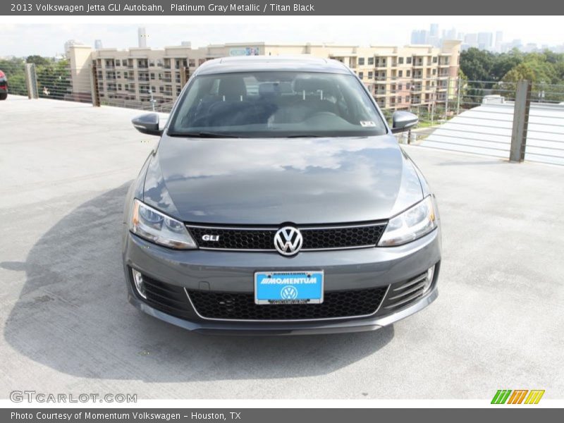 Platinum Gray Metallic / Titan Black 2013 Volkswagen Jetta GLI Autobahn