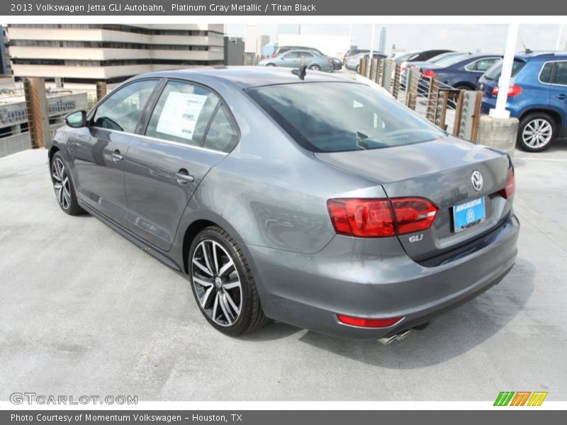 Platinum Gray Metallic / Titan Black 2013 Volkswagen Jetta GLI Autobahn