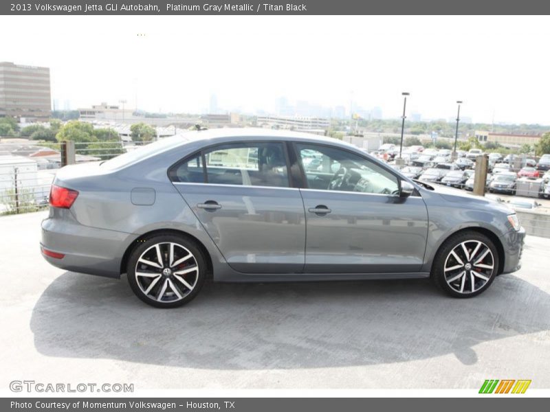 Platinum Gray Metallic / Titan Black 2013 Volkswagen Jetta GLI Autobahn