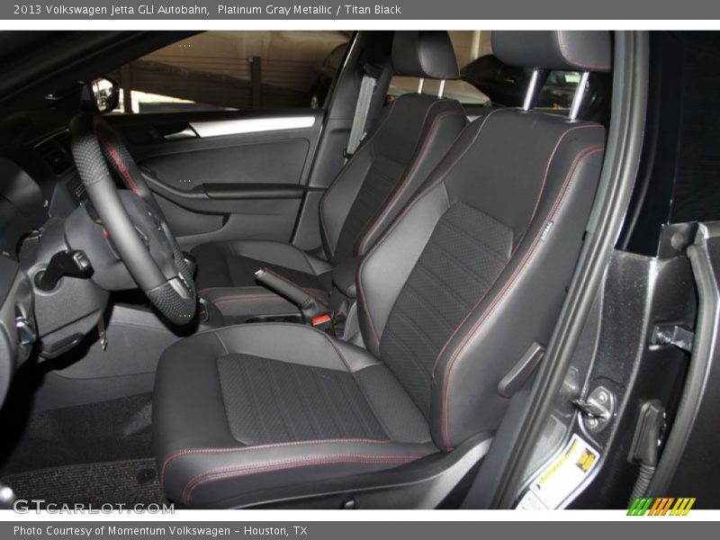 Platinum Gray Metallic / Titan Black 2013 Volkswagen Jetta GLI Autobahn