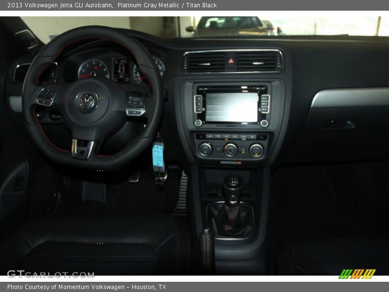Platinum Gray Metallic / Titan Black 2013 Volkswagen Jetta GLI Autobahn